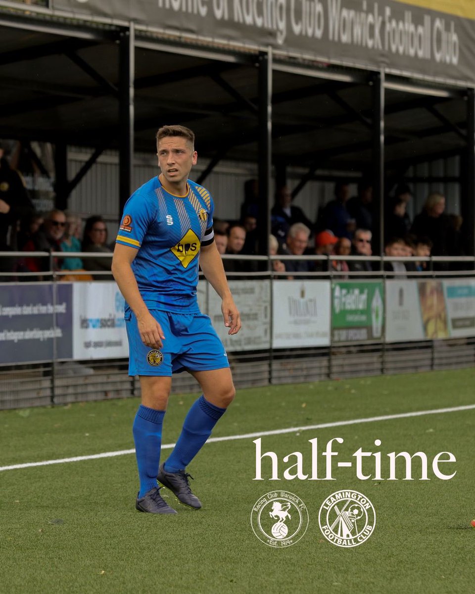 Half time: Racing Club Warwick 0 Leamington 0.