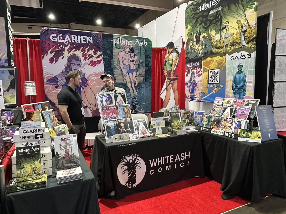 Charlie Stickney LIVE on Kickstarter (@charlesstickney) on Twitter photo Saturday at SDCC. Two days left to join <a href="/conorhughes/">Conor Hughes</a> <a href="/McComicker/">Back on Barsoom</a> and me at the White Ash Comics booth (2202). Saturday at SDCC. Two days left to join <a href="/conorhughes/">Conor Hughes</a> <a href="/McComicker/">Back on Barsoom</a> and me at the White Ash Comics booth (2202).