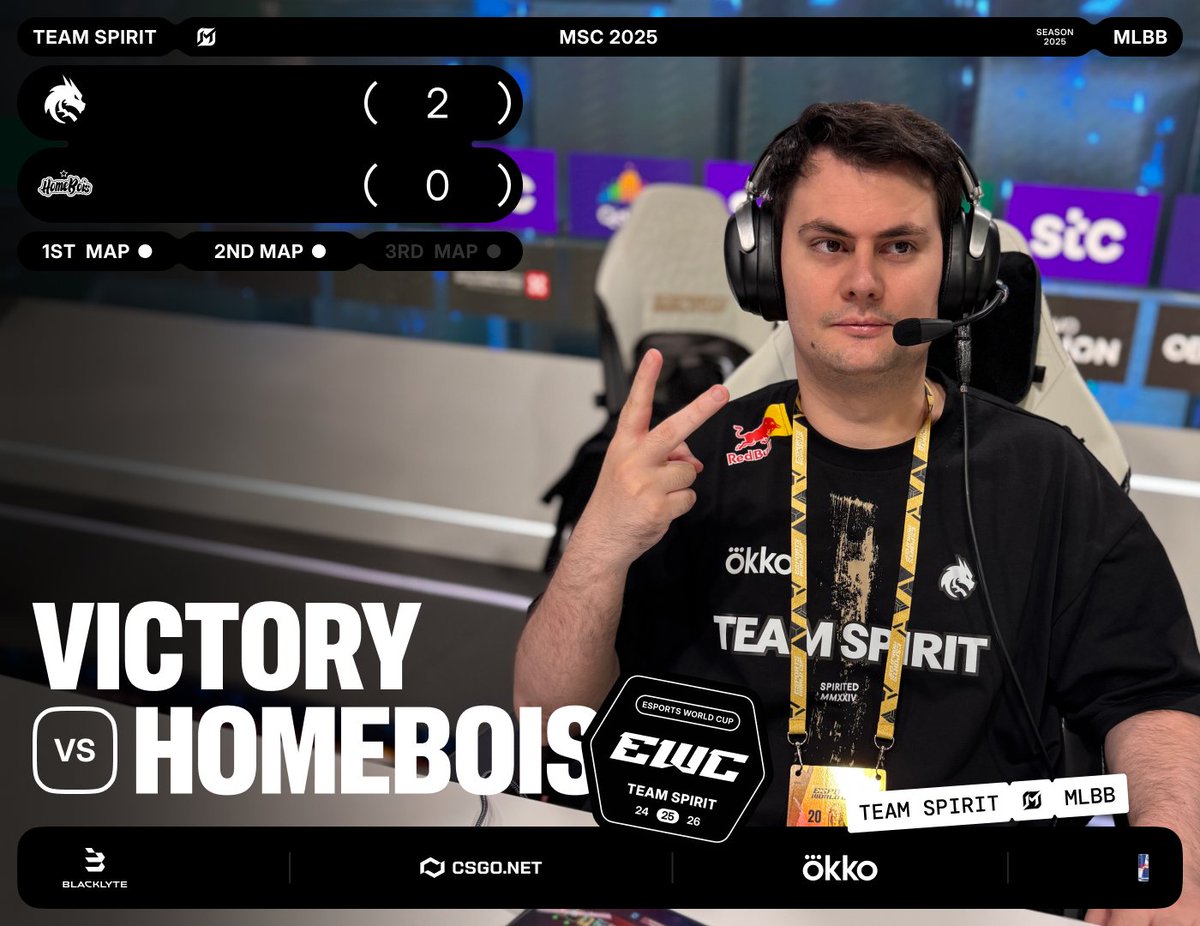 TSpirit_MLBB's tweet image. We won 2-0 and advanced to the playoffs!

GGWP!