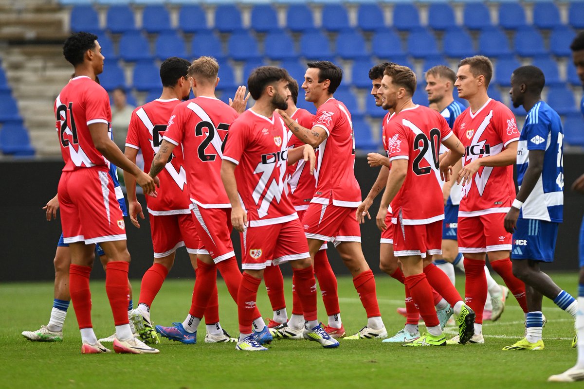 FINAL| Zwolle 0-5 Rayo👇🏻

🥹Samu Becerra brilla dando 2 asistencias y generando peligro. 

♥️Óscar Trejo, gol y buenas sensaciones. 

🧱Portería a 0. 

⚽Se estrena Etienne Eto'o.

🤪Pedro Díaz y de Frutos siguen a lo suyo. 

✅Primera victoria.