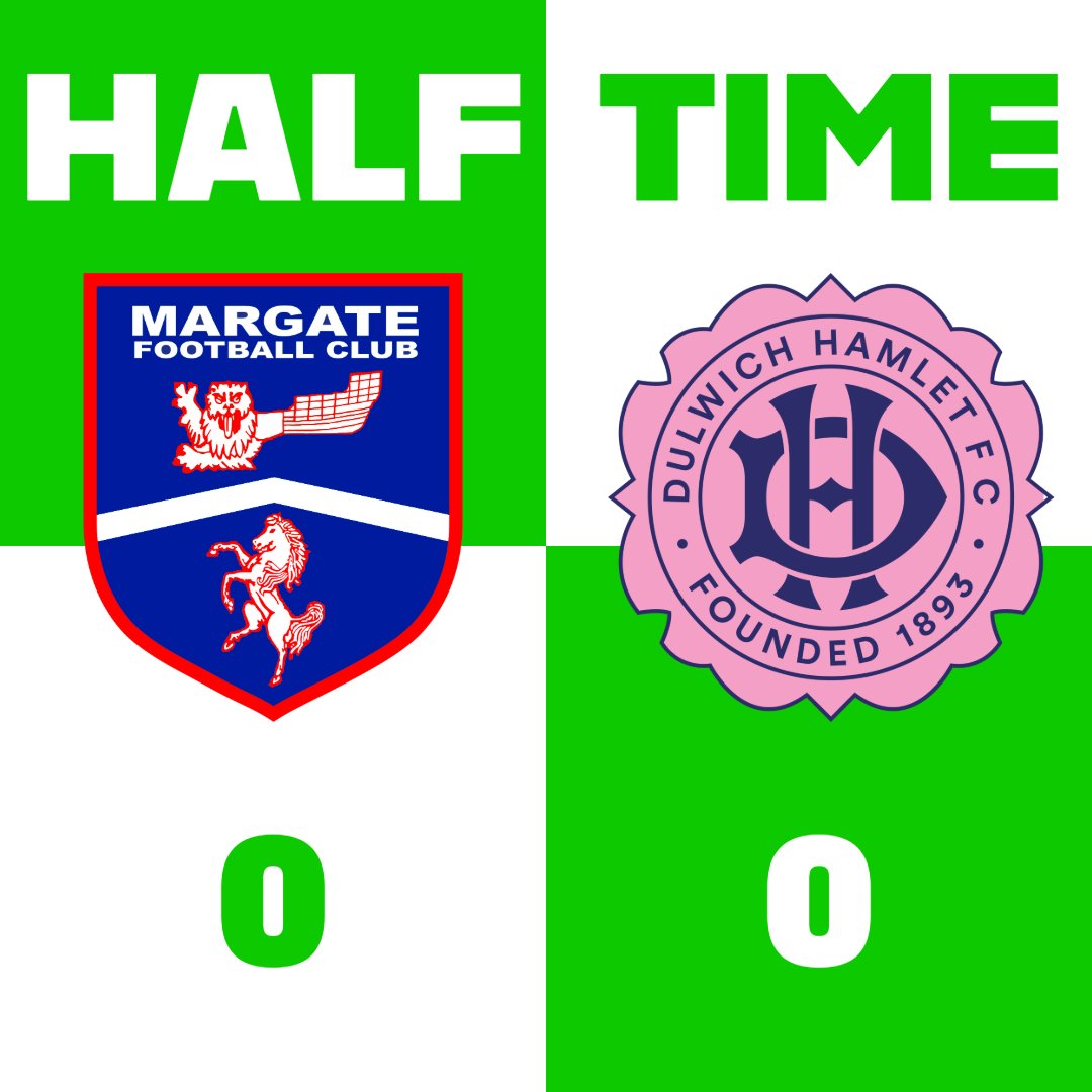 All square at the break. 

dulwichhamletfc.co.uk/latest-news/li…