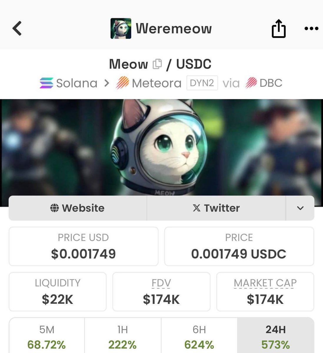 CryptoDefiLord's tweet image. Bullish on $Meow #Catdets $Uranus