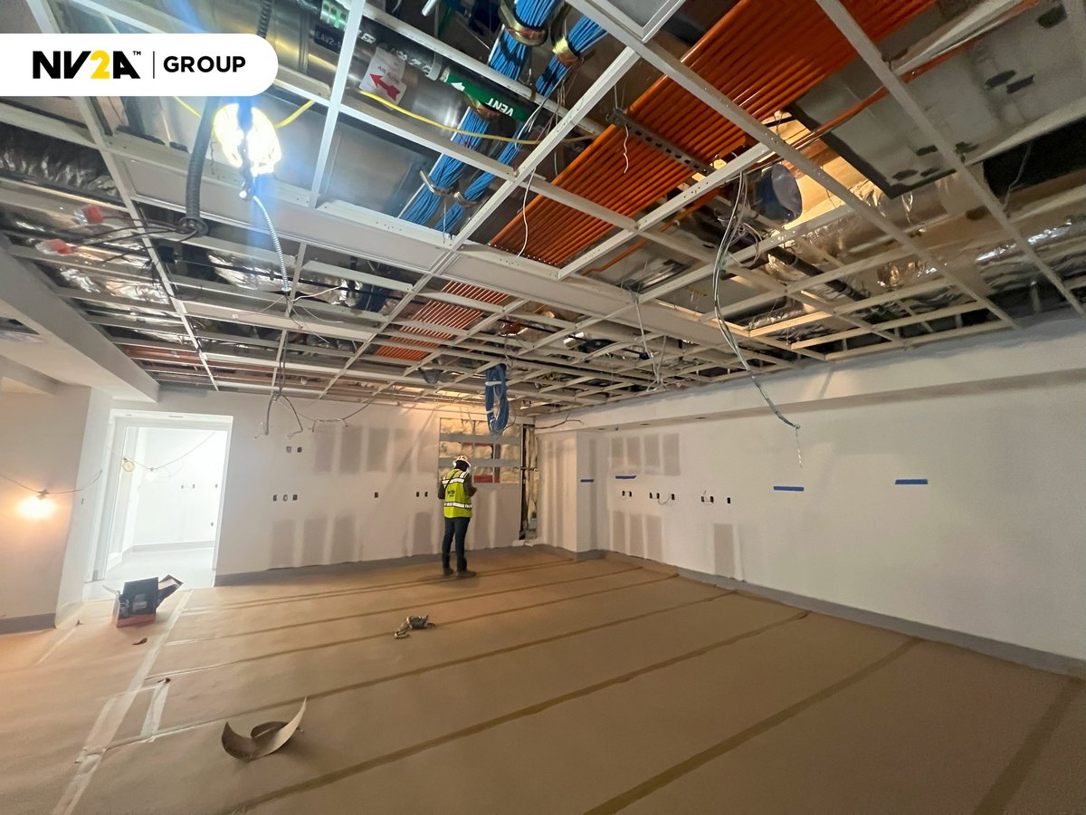 NV2A Group (@nv2agroup) on Twitter photo NV2A continues to coordinate complex construction within Nicklaus Childrenâs Hospital. Overhead, ceilings, epoxy floors underway; casework arriving soon. It takes strong partnerships! <a href="/Nicklaus4Kids/">Nicklaus Children's</a>, design team and trade partners. Explore: bit.ly/4kRcoPb NV2A continues to coordinate complex construction within Nicklaus Childrenâs Hospital. Overhead, ceilings, epoxy floors underway; casework arriving soon. It takes strong partnerships! <a href="/Nicklaus4Kids/">Nicklaus Children's</a>, design team and trade partners. Explore: bit.ly/4kRcoPb