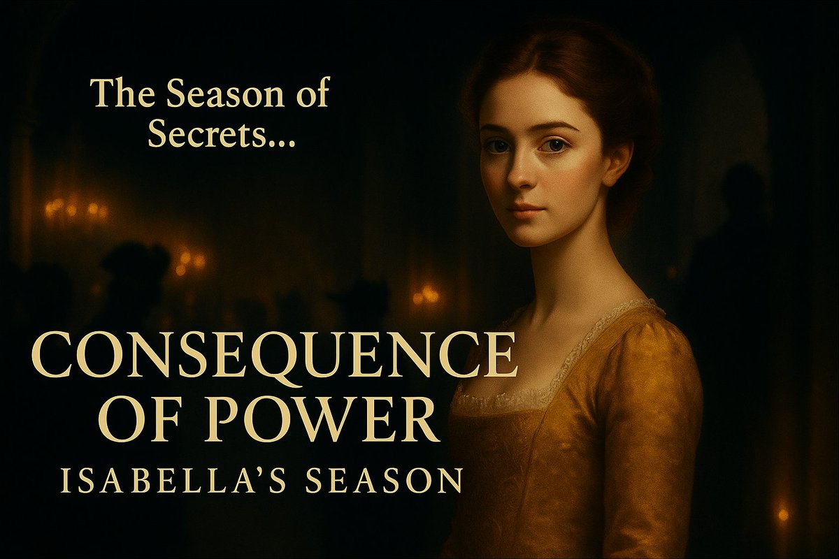 A gripping, historical fiction series, steeped in true history.

1763, Isabella enters her first London season expecting romance, yet beneath the surface hides darker truths.

Available widely online in paperback &amp; eBook on Amazon &amp; Kindle Unlimited: books2read.com/u/3JYeqX