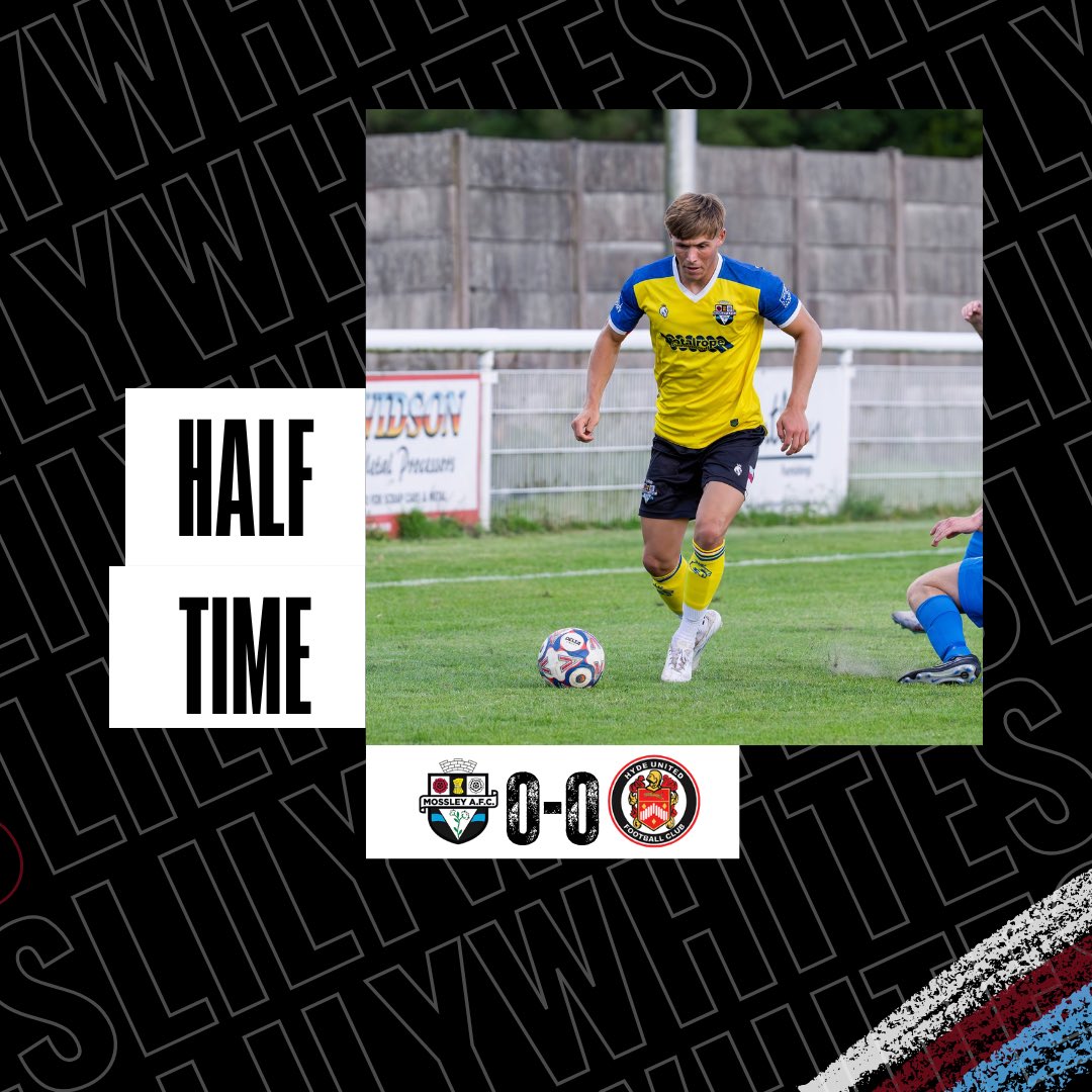MossleyAFC's tweet image. All square at the break here

⚪️⚫️