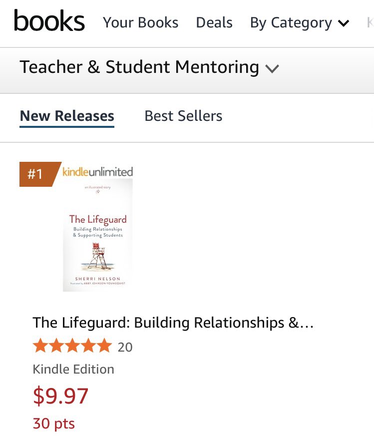 lifeguardsherri's tweet image. Wow, thank you! The Lifeguard is now Amazon’s #1 New Release in Student Mentoring, Parent Participation, and Student Life. Grateful to be part of a community committed to helping every young person feel seen, heard, and supported. ❤️ #BeTheLifeguard
a.co/d/8J5Yyvq