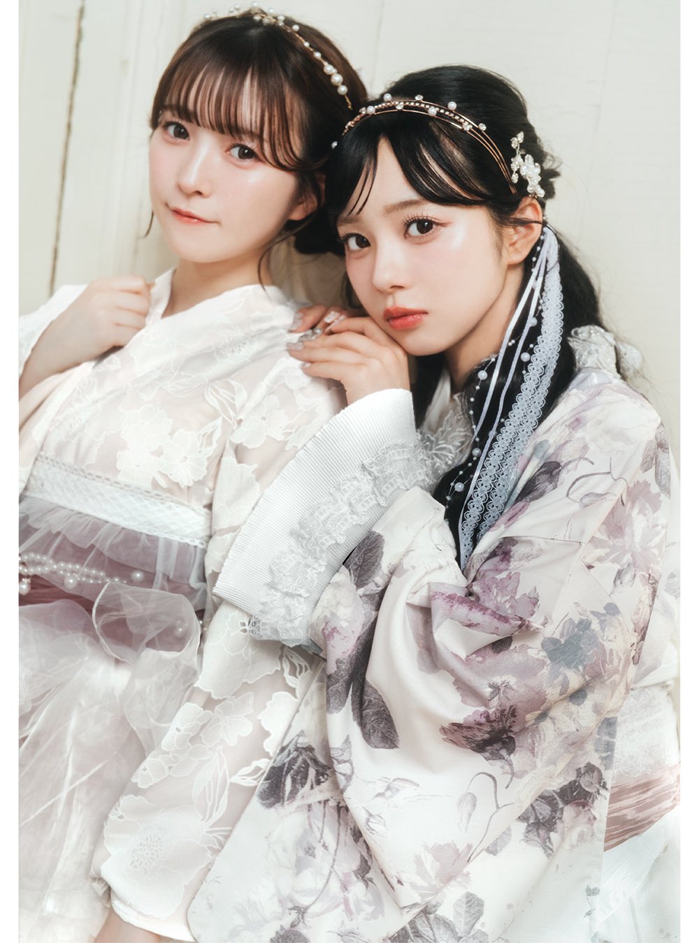 GRL 浴衣 3点セット GRL - GRL 3点セット2Way花柄セパレート浴衣[fy016] グレイルの