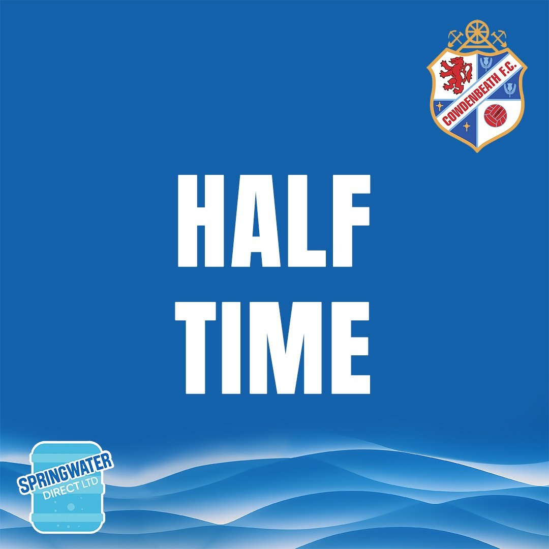 CowdenbeathFC's tweet image. Half time from Shielfield : @OfficialBRFC 1-0 Cowdenbeath