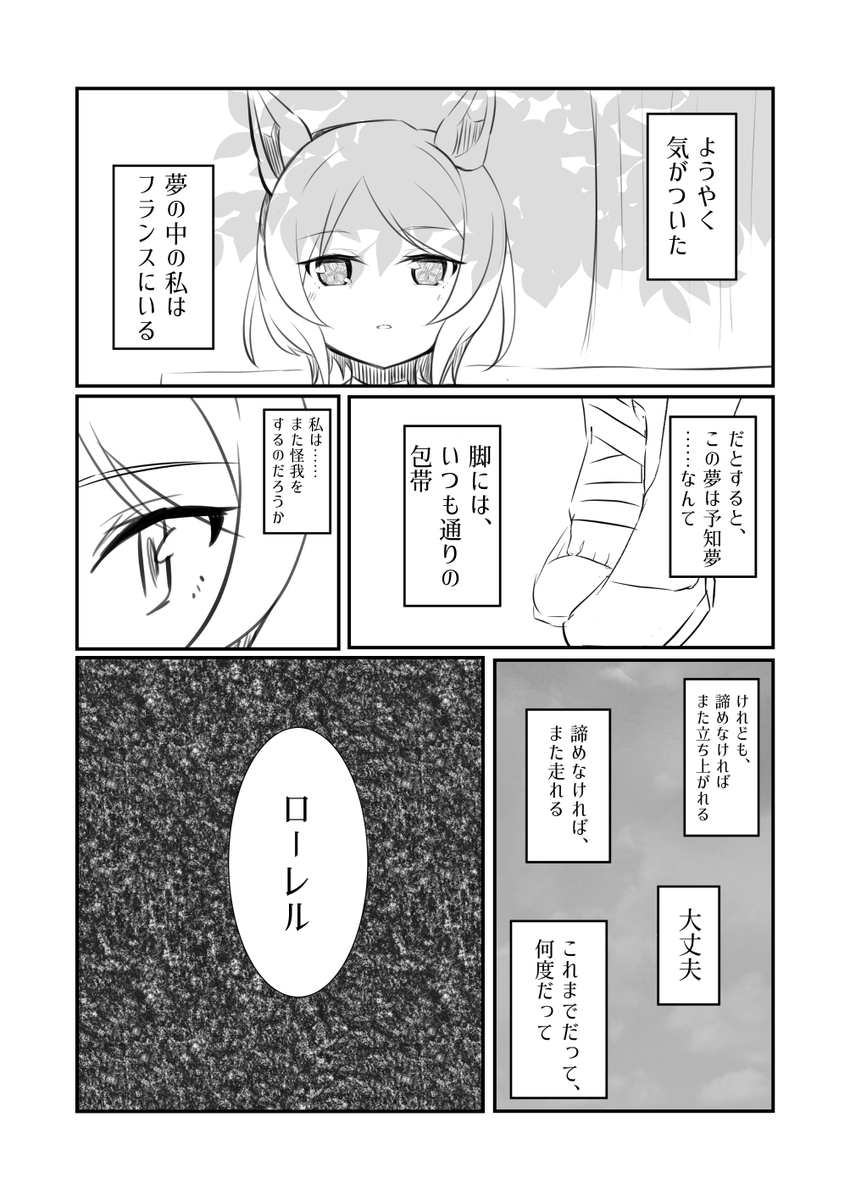 夏コミのサクラローレル本の一部分です。
面白いです。 