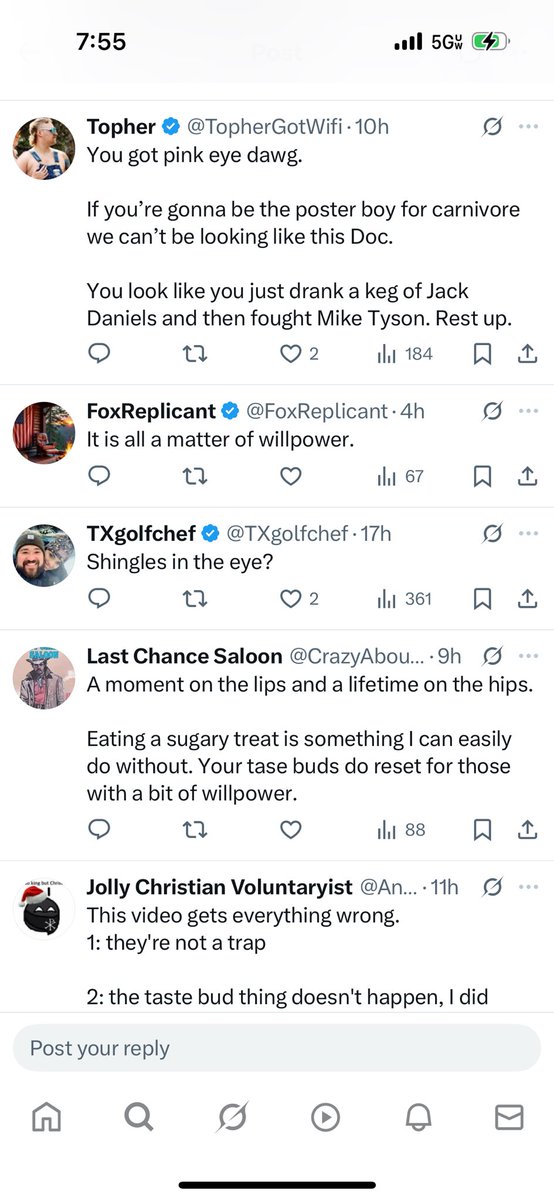CGTCFA's tweet image. The comments though 🤣