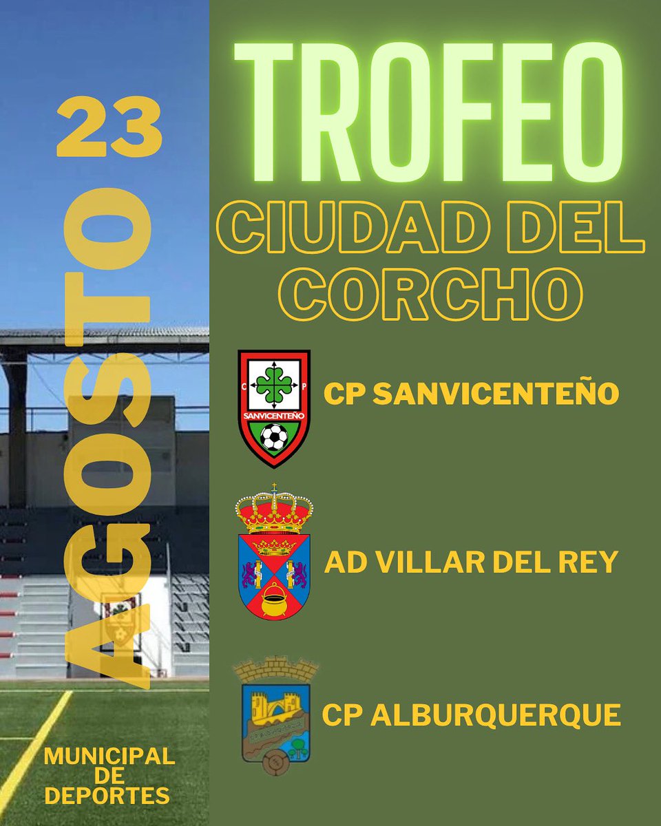 Una cita especial para vivir el fútbol con pasión, celebrar la pretemporada y disfrutar con nuestra afición 🤍

Nos vemos el 23 de agosto en el Municipal 🏟️