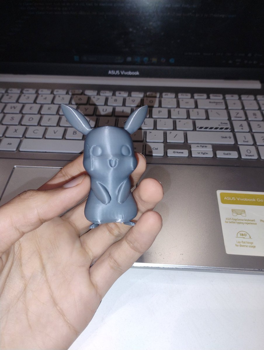 ThePikachuDev's tweet image. Got myself 3d printed today . How&apos;s it looking ?