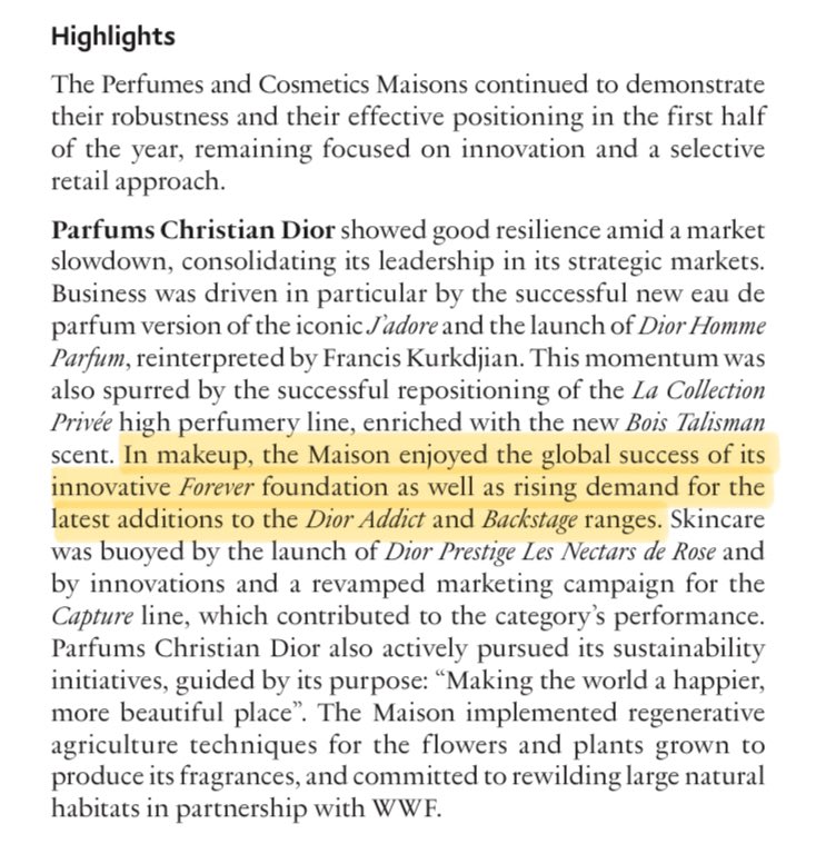 hiroppi_sp's tweet image. JISOO Drives Global Success Across Dior’s Makeup Portfolio, According to LVMH Report
Dior’s cosmetics segment saw remarkable global success in the first half of the year, particularly driven by the innovative Forever foundation and rising demand for the Dior Addict and Backstage…