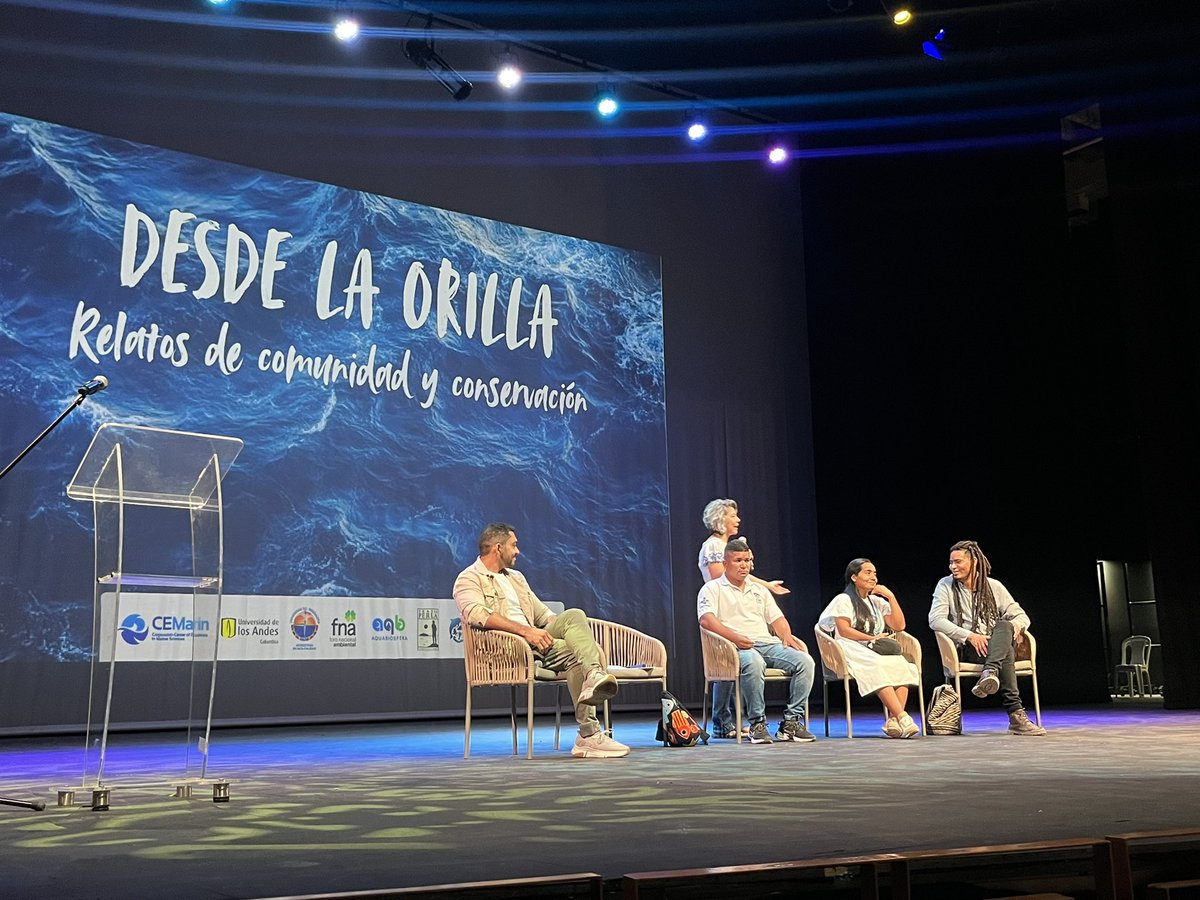 svilardyq's tweet image. Iniciamos #MardeLeva con las historias innovadoras desde las comunidades locales para la conservación. Desde el pensamiento ancestral, los sembradores de corales, la gastronomía y el turismo regenerativo #SantaMarta500