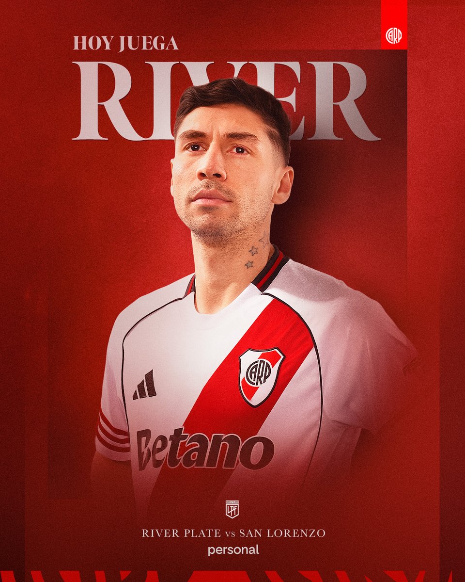 ¡HOY JUEGA RIVER! ⚪🔴⚪