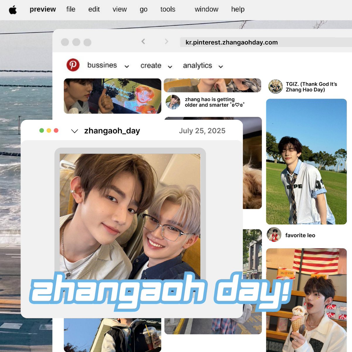 Jeemingi's tweet photo. @zhangaoh Happie belated birthday, gege! https://t.co/HfZNbewVwB