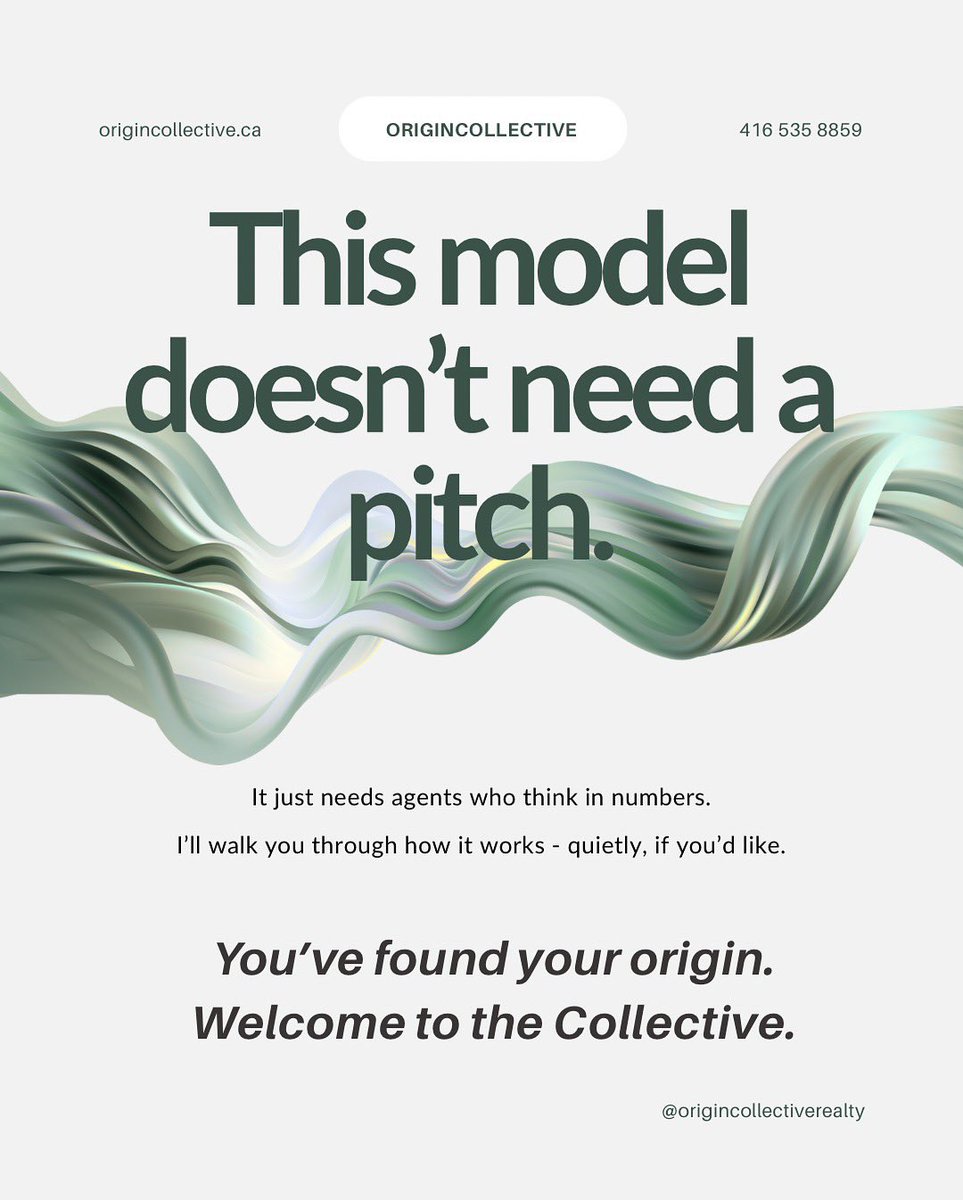 Agents, how fast can you hit your cap? 

At Origin Collective, our numbers speak for themselves: a 90/10 split, a flat $15K cap, and zero desk fees. 

Based on today’s average Toronto detached sale, you could reach your cap in less than four deals #origincollective #RealEstate