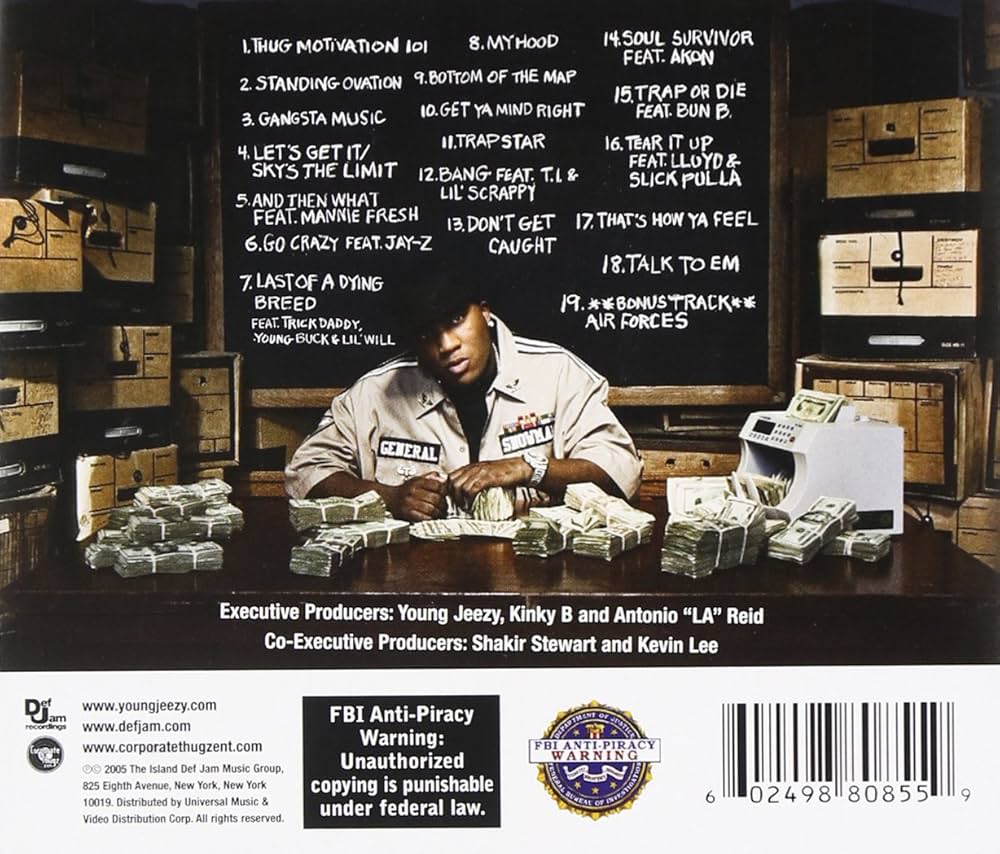 DregoDaGreat's tweet image. Young Jeezy released his major label debut album "Thug Motivation 101" on this day 20 years ago. What's your thoughts and favorite songs off this album? 🤔
@hop_high