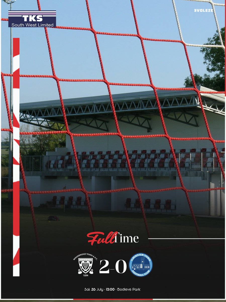 WadebridgeTown's tweet image. It’s all finished here as the #1stTeam welcomed Ilminster Town in a #PreSeasonFriendly
Goals from:
⚽️ Haiden Chapman 22 mins
⚽️ Aaron Goulty 83 mins
Best wishes to Ilminster for their season.
#utbb #wadebridgetown #thebridgers #peninsulaleague #cornwallfootball