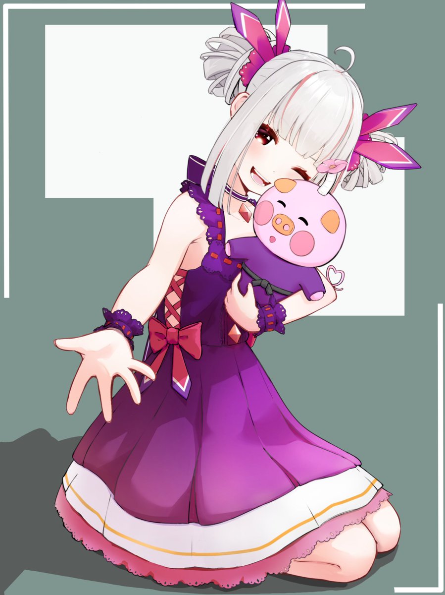 marimeroo様♡ありがとうございます♡ Princess Melody】【通販限定】チェック肩あきサスペンダー付き