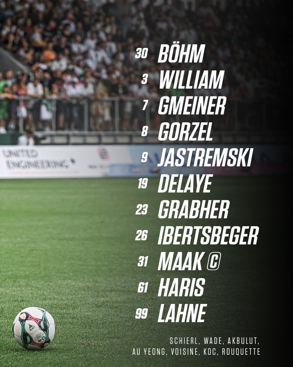 So starten wir im UNIQA-ÖFB-Cup in Kuchl. 
Auf geht's Jungs! ✊
________________________
#SVKALU | -:- | 18:00 Uhr