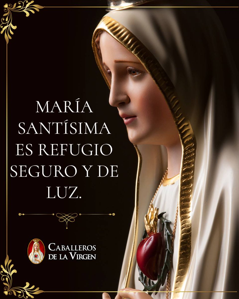 Cab_Virgen's tweet image. María Santísima es el refugio seguro y de luz. En su mirada vive la esperanza, en su corazón habita la ternura. Allí reposa el alma herida y se renueva la fe que sostiene cada día. Acércate a Ella, Madre de misericordia.