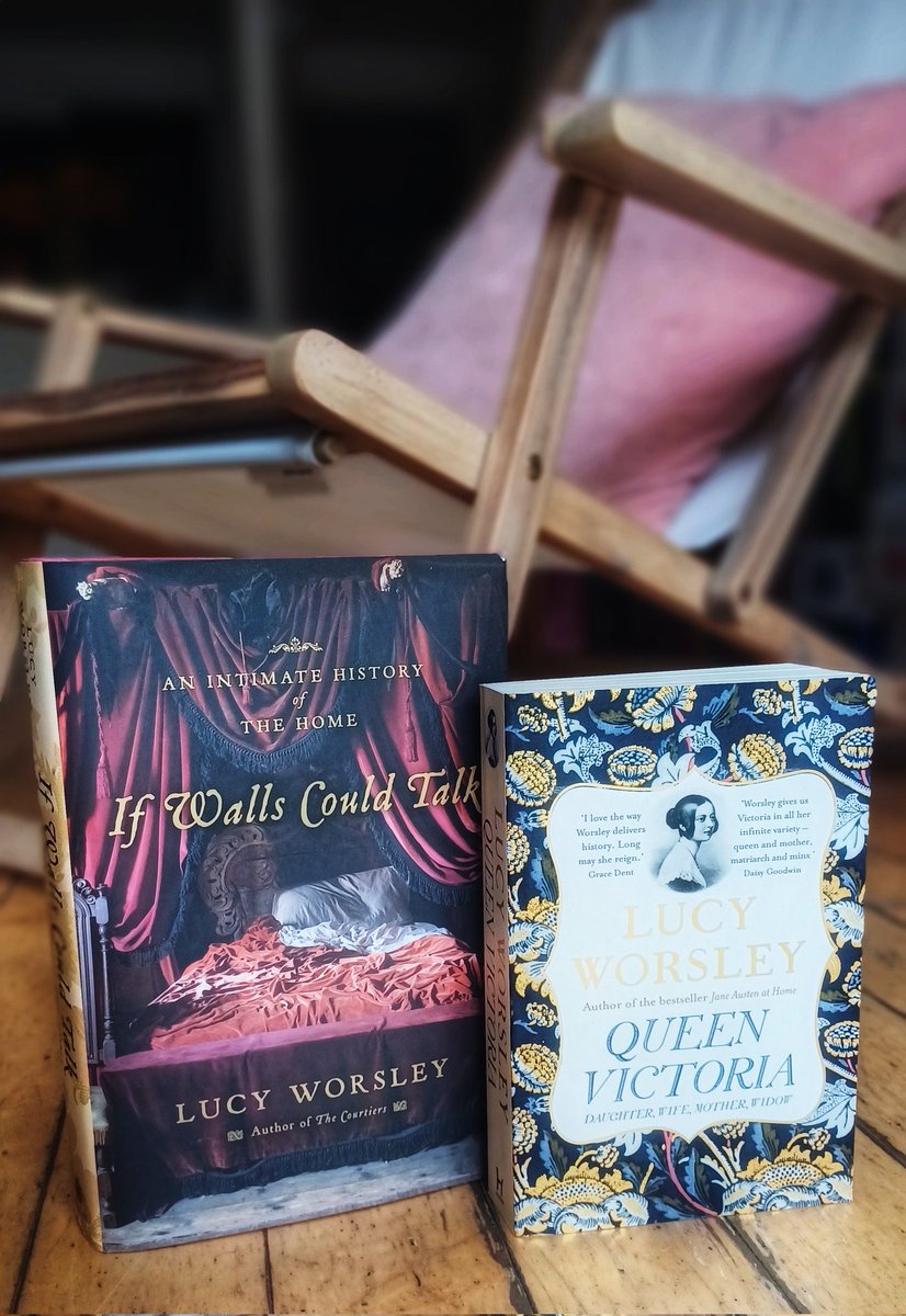 Lucy_Worsley's tweet image. Are you loading up your @AmazonKindle for some deckchair reading? These two beauts IF WALLS COULD TALK, AN INTIMATE HISTORY OF THE HOME and QUEEN VICTORIA are only 99p in the sale for only a couple more days!
amazon.co.uk/If-Walls-Could…