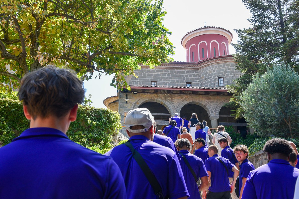HCrossMBB's tweet image. Breathtaking views today from Meteora โ a UNESCO World Heritage Site! ๐คฉ
#GoCrossGo