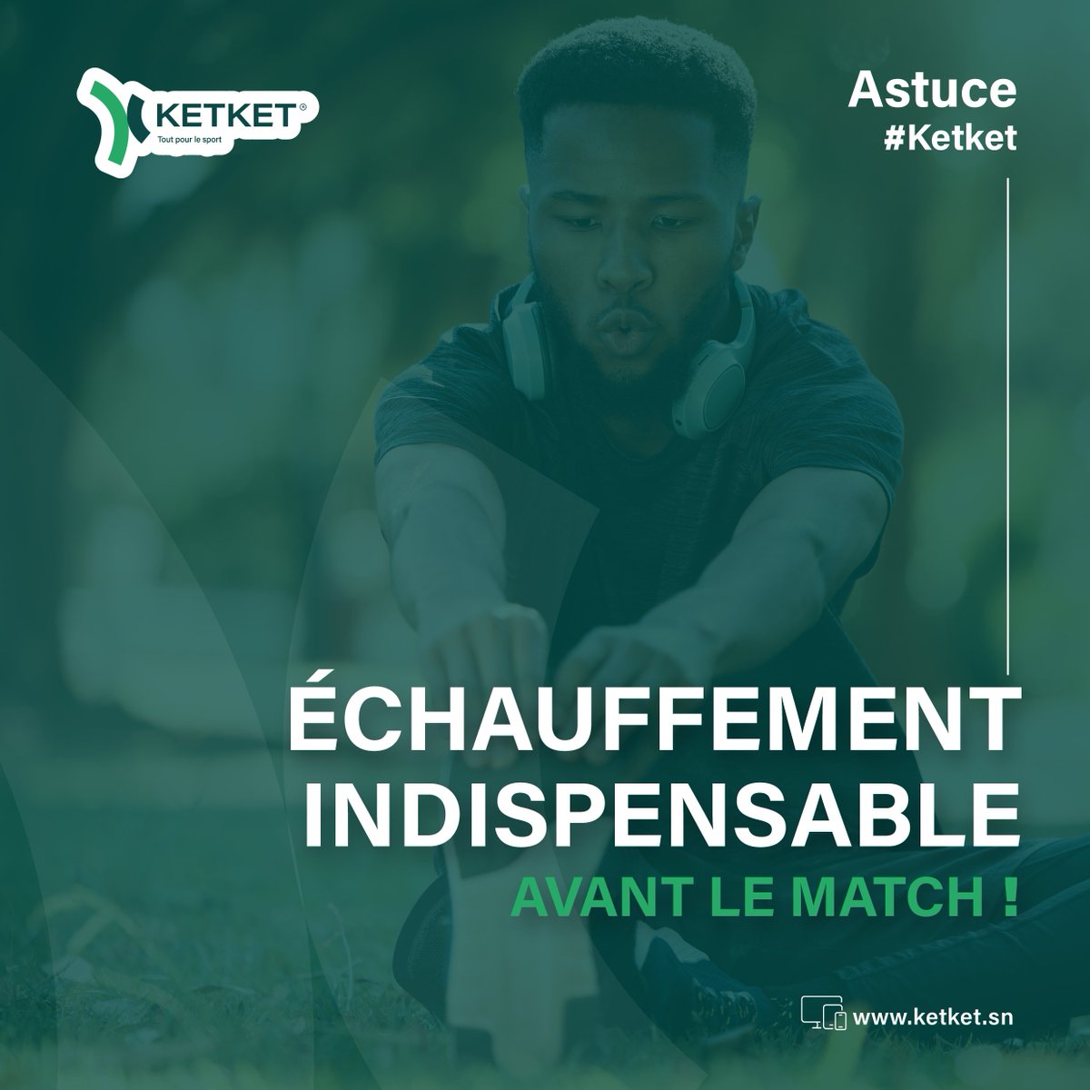 Pas d’échauffement ?
Pas de jambes.
10 minutes avant chaque match, c’est pas un conseil…
C’est une règle.
#Ketket #AstuceFoot #PrépaMatch #astucesKetket #football #style