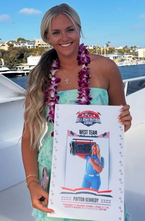 Payton “PayDay” Kennedy #99 (@payday_kennedy) on Twitter photo I started watching the PGF AAG’s as a little girl! I’m honored to playing for the West Team in the 2025 AAG at Deanna Manning Stadium and on ESPNU tonight!! Many🙏to those who have supported me. #Blessed #Thankful <a href="/PGFnetwork/">PGF</a> <a href="/ExtraInningSB/">EXTRA INNING SOFTBALL</a> <a href="/LegacyLegendsS1/">Legacy & Legends Softball</a> <a href="/tp_softball/">Coach Sunil Sunder Raj-Softball Player Interviews</a> <a href="/espn/">ESPN</a> I started watching the PGF AAG’s as a little girl! I’m honored to playing for the West Team in the 2025 AAG at Deanna Manning Stadium and on ESPNU tonight!! Many🙏to those who have supported me. #Blessed #Thankful <a href="/PGFnetwork/">PGF</a> <a href="/ExtraInningSB/">EXTRA INNING SOFTBALL</a> <a href="/LegacyLegendsS1/">Legacy & Legends Softball</a> <a href="/tp_softball/">Coach Sunil Sunder Raj-Softball Player Interviews</a> <a href="/espn/">ESPN</a>