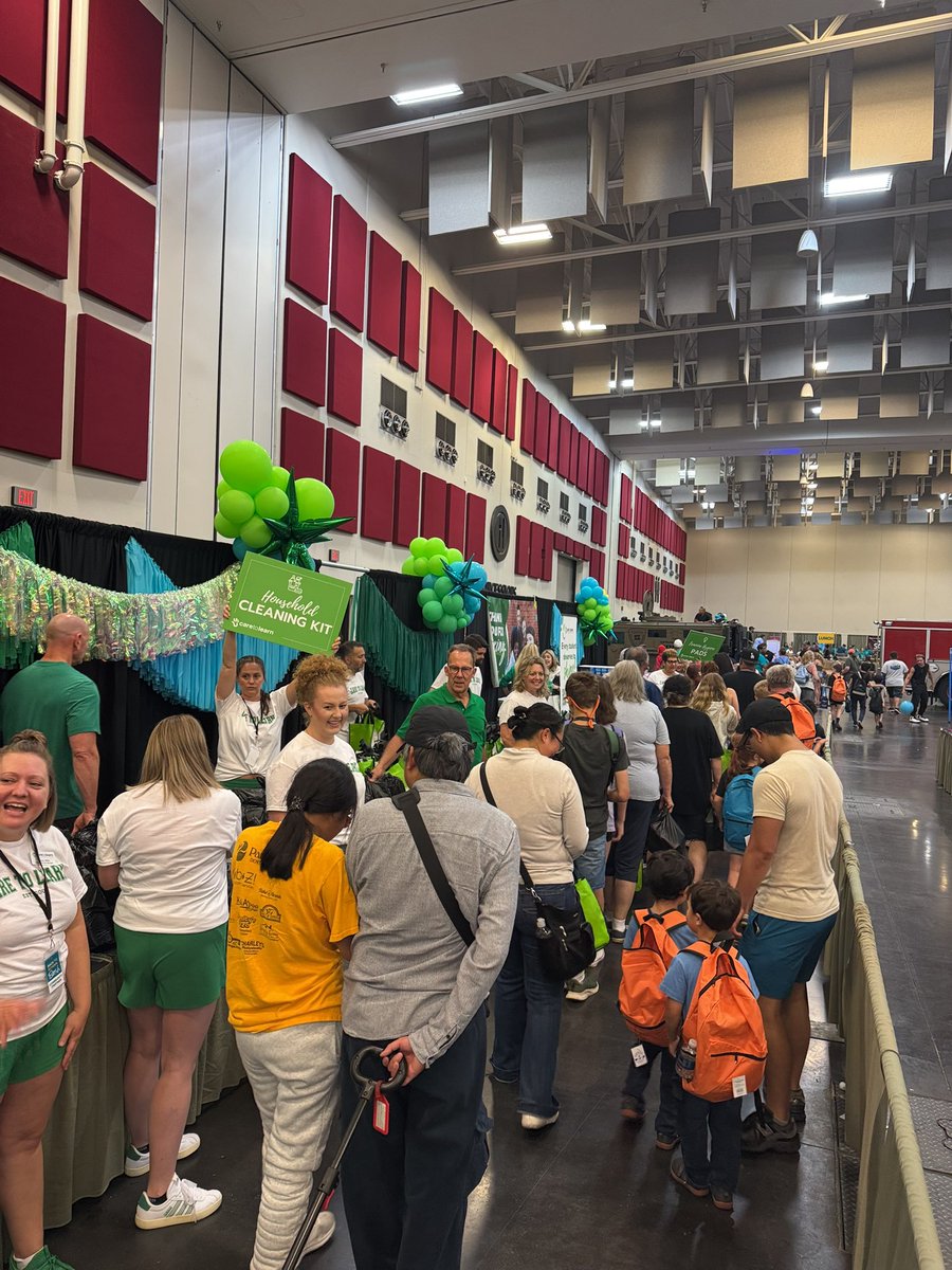 Back to School Bash has started! This is why we do what we do. 💚