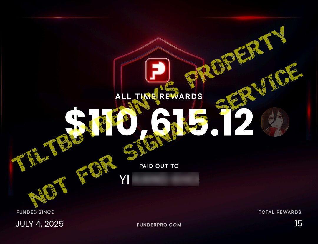 Gone (temporarily), but not forgotten-

<a href="/tiltboybenny96/">TiltBoyBennyAlikuku</a> 's X may be taken down, but he is STILL raking it behind the scenes!

<a href="/FunderProfx/">FunderPro</a> becomes the 6th Prop Firm to pay him 6 figures! 🔥🤯

It's funny how haters dance around thinking they won with taking down his X, but really