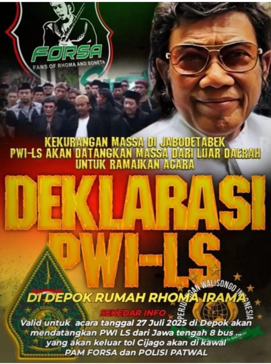 yaniarsim's tweet image. Ini yg kemaren bikin rusuh di acaranya IBHRS
Lagi kekurangan anggota gaes..
Yang minat daftar gih 😎
