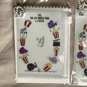wts ive 1st world tour in cinema merchandise selfie photocard pouch only 

💸OFFER (indonesian rupiah)

- like new
- selalu diplastikin

📍Bogor🇮🇩 
# 아이브 포카 양도 안유진 장원영 원영 스페셜 일본 스타리버 ตลาดนัดive pasarive wonyoung yujin leeseo gaeul liz rei
