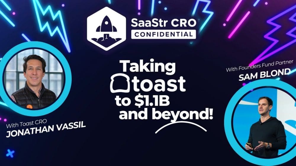 saastr's tweet image. New!! 10 Things That Are Different in Vertical SMB Sales with Toast’s CRO dlvr.it/TM7Lw7