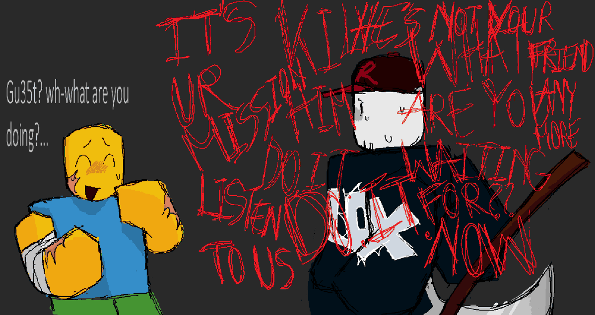 ctlmhunh186863's tweet image. Mission... (I'M SRRY FOR DOING THIS🥀)
#Gu35tN008 #guestnoob #noobguest #oc #robloxart