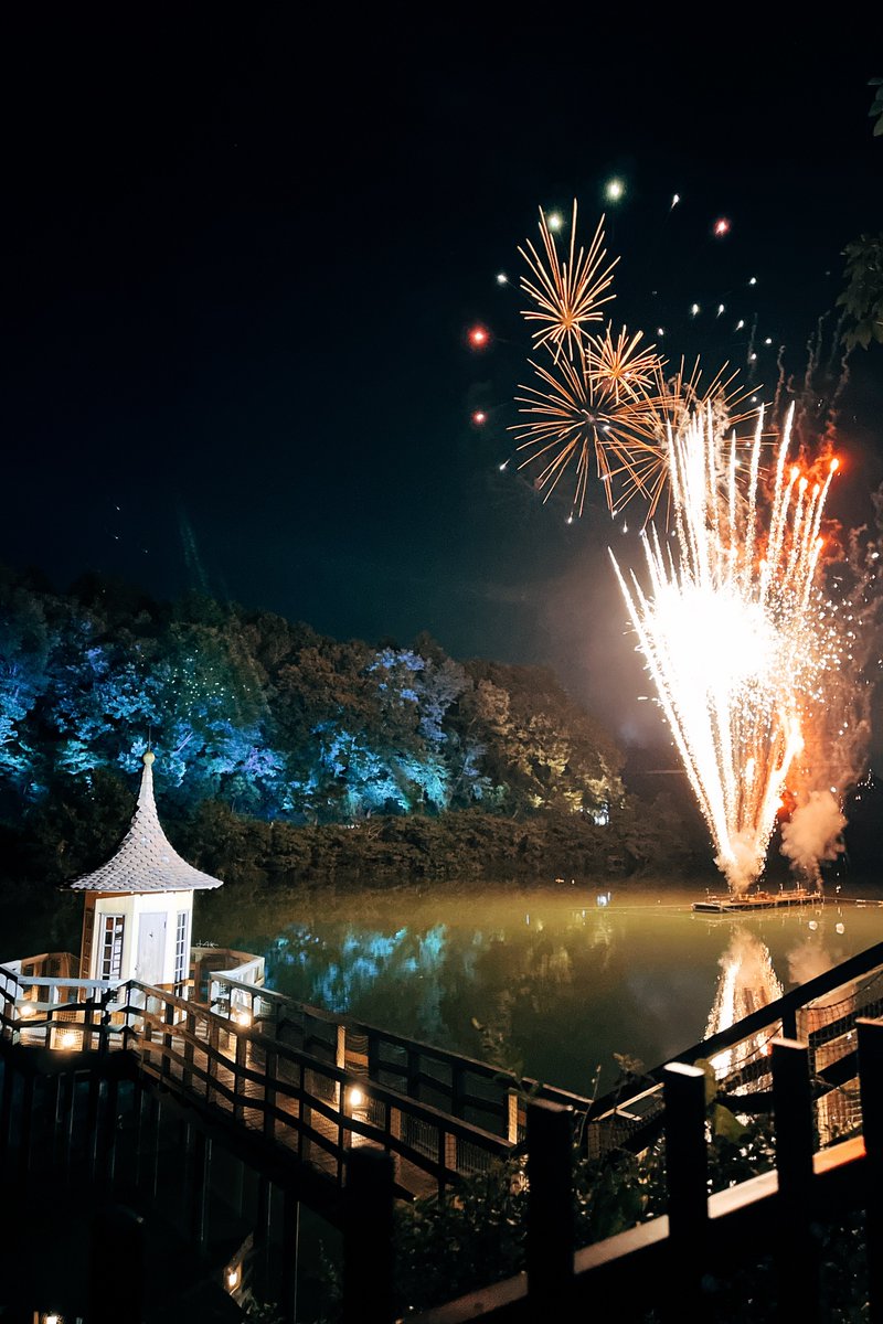 Lerror_L's tweet image. バレパの花火綺麗でした🎆