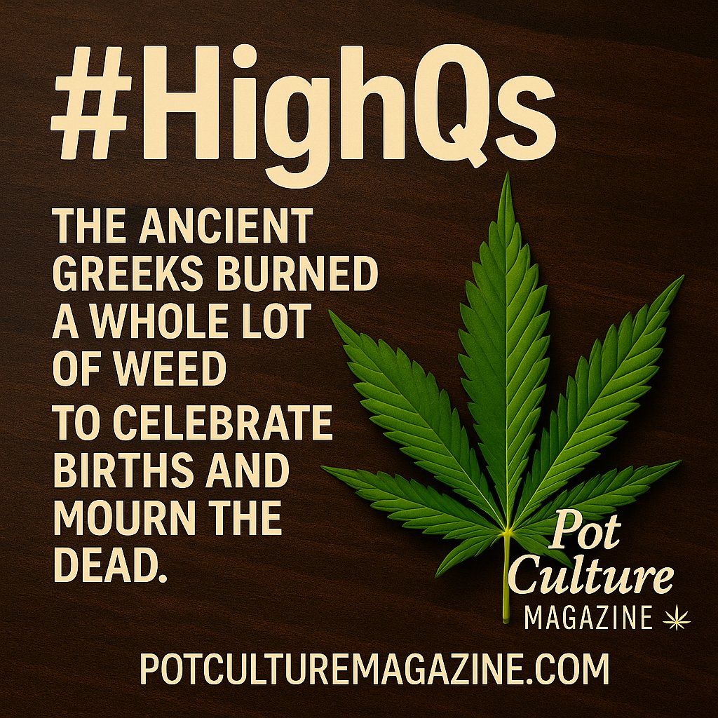 PotCultureMag's tweet image. #HighQs: Before cannabis was criminalized, it was canonized. Used in ancient rituals, healing, and everyday life across cultures. So, when did it go from sacred to schedule one?

#PotCultureMagazine #WeedHistory #CannabisCulture #Cannabis #420Community #WeedLife #Weed #History