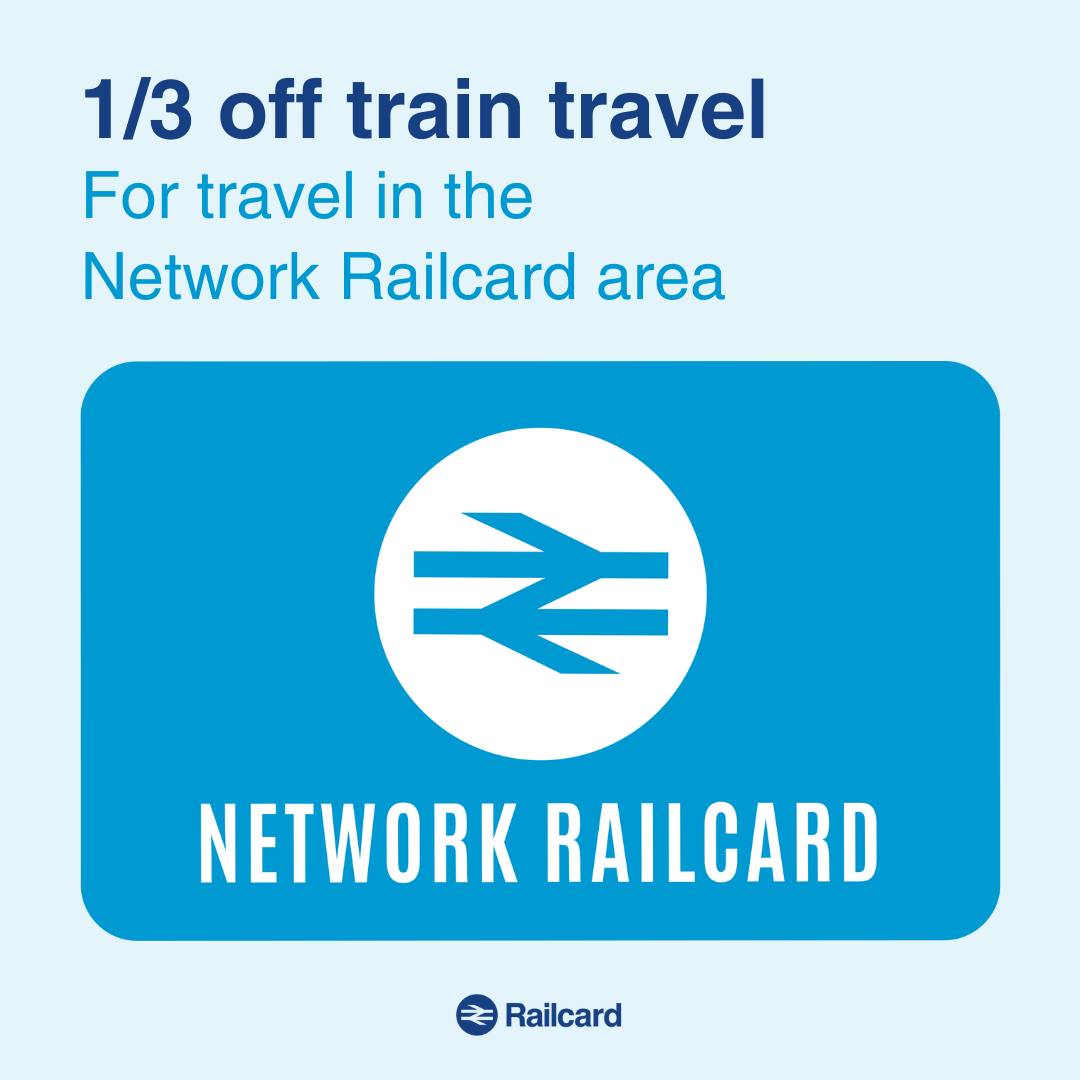 _Railcards's tweet image. Looking for summer adventures in the South East? βοΈπ
With a Network Railcard, youβll save up to 1/3 on train travel across London & the South East β perfect for day trips, beach escapes, or city exploring. π
Get yours today π orlo.uk/9IBN1