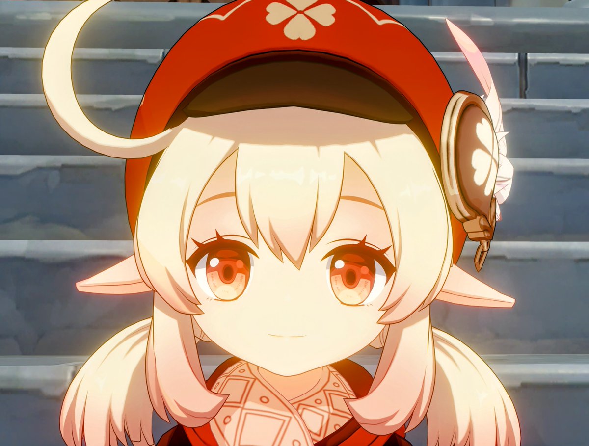 IMERUAT15's tweet image. #原神写真部  #原神  #クレー  #クレー生誕祭2025
誕生日おめでとう🎂
(未所持につきほぼお顔ゼロ距離)