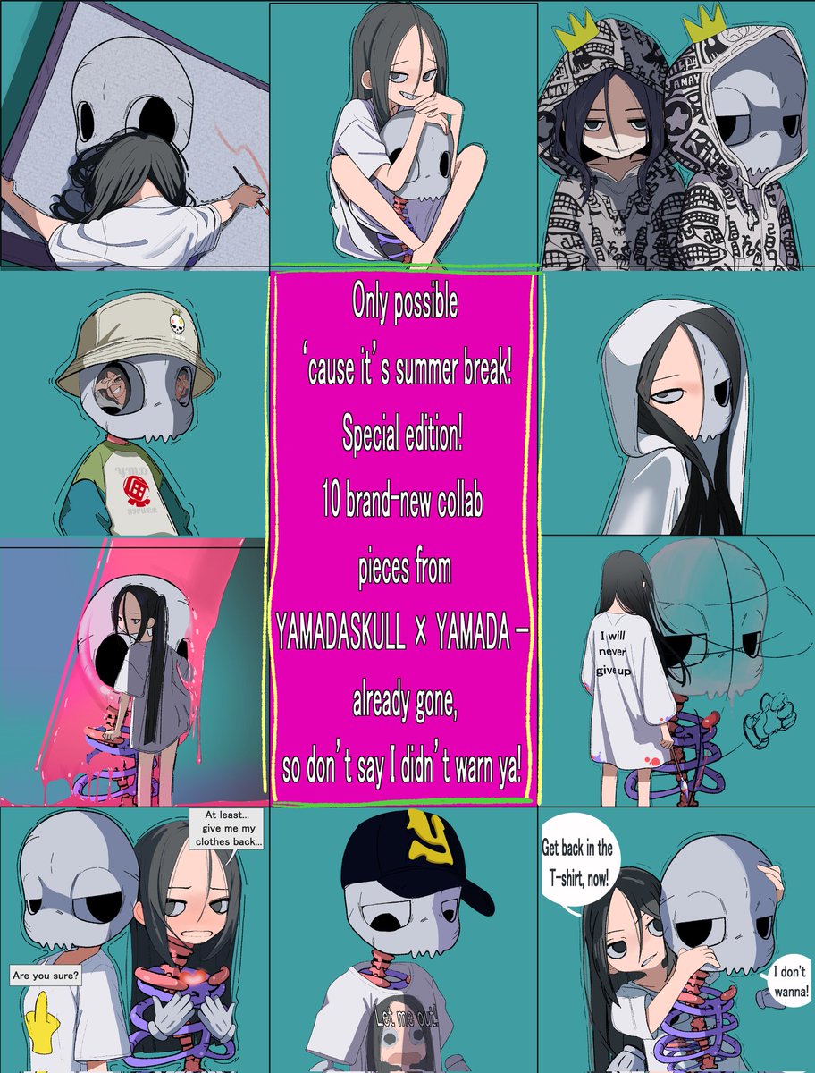 ymda1224's tweet image. New Drop
A special piece created because it&apos;s summer break: ⌜YAMADA plus YAMADASKULL⌟.
This is the story of me and the Skul
⏰Sales start time⏰
🇺🇸11:00 a.m. Eastern Time
🇯🇵Japan time 0:00 a.m.

＄Price 20XRP
Bids will be prioritized starting at 20XRP
xrp.cafe/collection/yam…