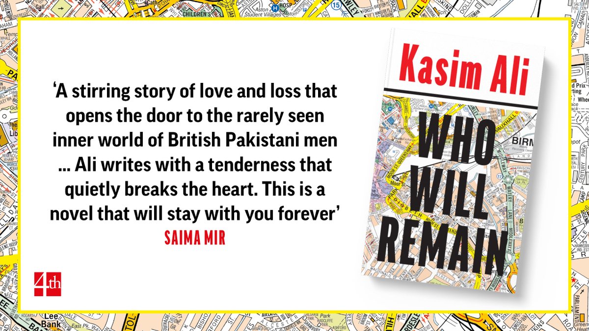 4thEstateBooks's tweet image. 📍 'A novel that will stay with you forever' @SaimaMir
WHO WILL REMAIN is a powerful new novel of family and ambition from acclaimed author @juskasim.
Out now!