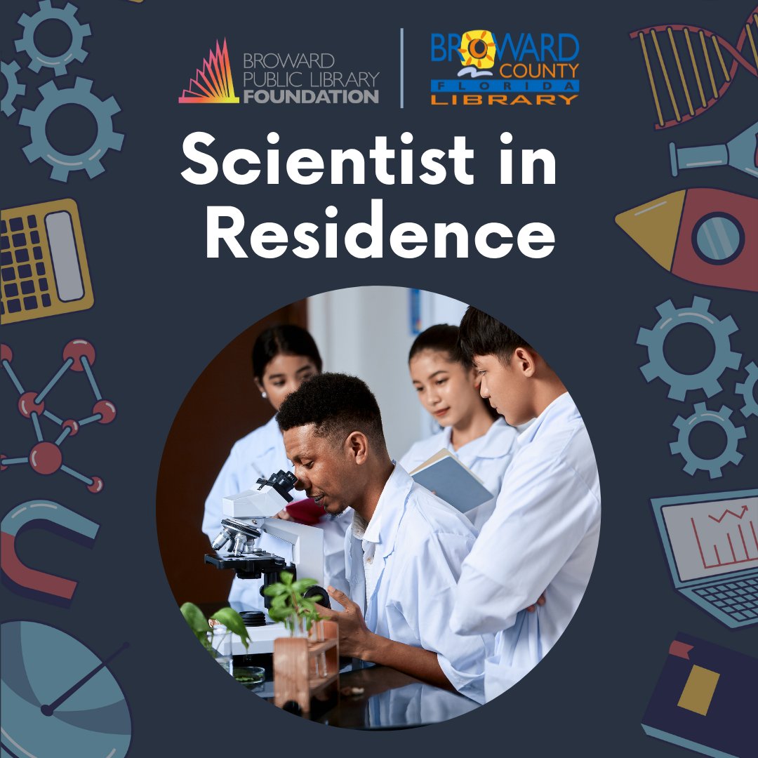 bplfoundation's tweet image. 🧪🌿 Explore hands-on science with Youth Environmental Alliance at @browardlibrary! Teens & adults are invited to explore exciting topics at Creation Station Science.
📅 Mon, Aug 11 | ⏰ 6–7 PM
📍 North Lauderdale Library
🔗 broward.libnet.info/event/13132163
#ScientistInResidence