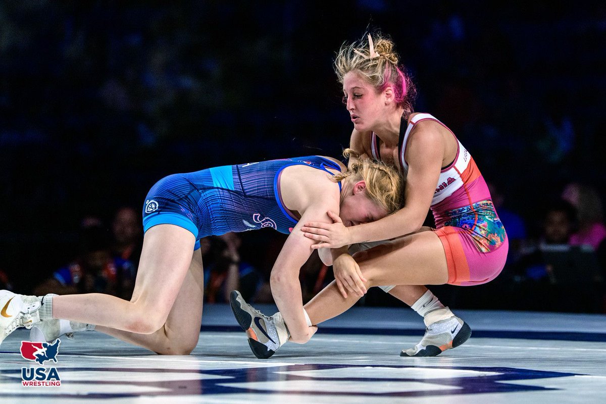 MNUSAW's tweet image. Captured in Fargo... Caley Graber from Northfield and Summit Wrestling Academy continues to show she&apos;s one of the best in the country winning her Fargo title! #mnusawrestling #mnstorm