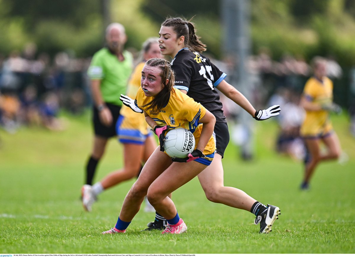 Ladies Football (@ladiesfootball) on Twitter photo *FULL TIME*
🏆ZuCar All Ireland U18 B Champ Final
<a href="/Clarelgfa/">Clare LGFA</a> 1-08
<a href="/SligoLGFA/">Sligo LGFA</a> 0-07
CLARE ARE ALL IRELAND CHAMPIONS!
<a href="/MunsterLGFA/">Munster LGFA</a> <a href="/ConnachtLGFA/">Connacht LGFA</a>
📺 youtube.com/watch?v=7gRYbe…
#zucaru18 *FULL TIME*
🏆ZuCar All Ireland U18 B Champ Final
<a href="/Clarelgfa/">Clare LGFA</a> 1-08
<a href="/SligoLGFA/">Sligo LGFA</a> 0-07
CLARE ARE ALL IRELAND CHAMPIONS!
<a href="/MunsterLGFA/">Munster LGFA</a> <a href="/ConnachtLGFA/">Connacht LGFA</a>
📺 youtube.com/watch?v=7gRYbe…
#zucaru18