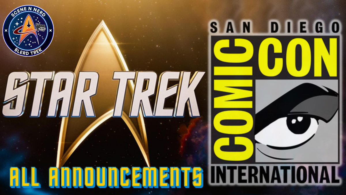 Join us live today at 3:30/12:30 p.m. ET/PT for the #StarTrek #SDCC2025 panel to react to all the latest updates about the upcoming new show #StarfleetAcademy and more!! Subscribe to our channel and hit the notification to not miss it!
youtube.com/live/tb7SEZI-6…
