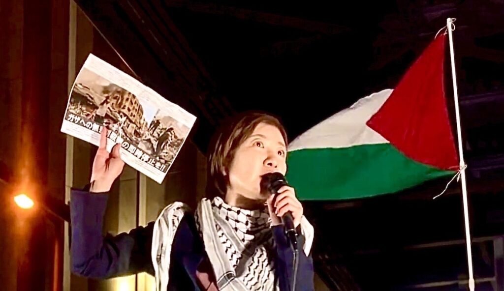 CATGPT202411's tweet photo. 🇵🇸パレスチナの国旗は掲げても
🇯🇵日の丸は掲げないれいわ新選組大石あきこ

どこの国の政治家なんだ https://t.co/F8ombujQxV