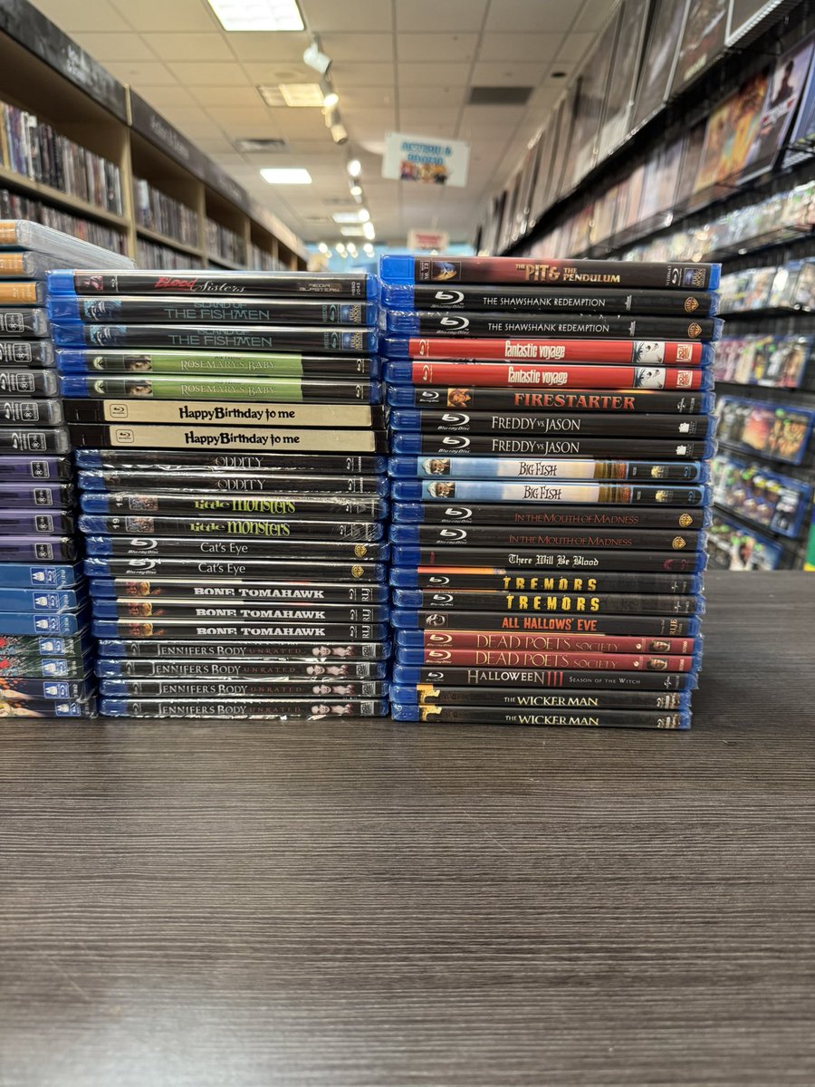 Happy Saturday! Small little restock of some essential blu ray and 4K movies!