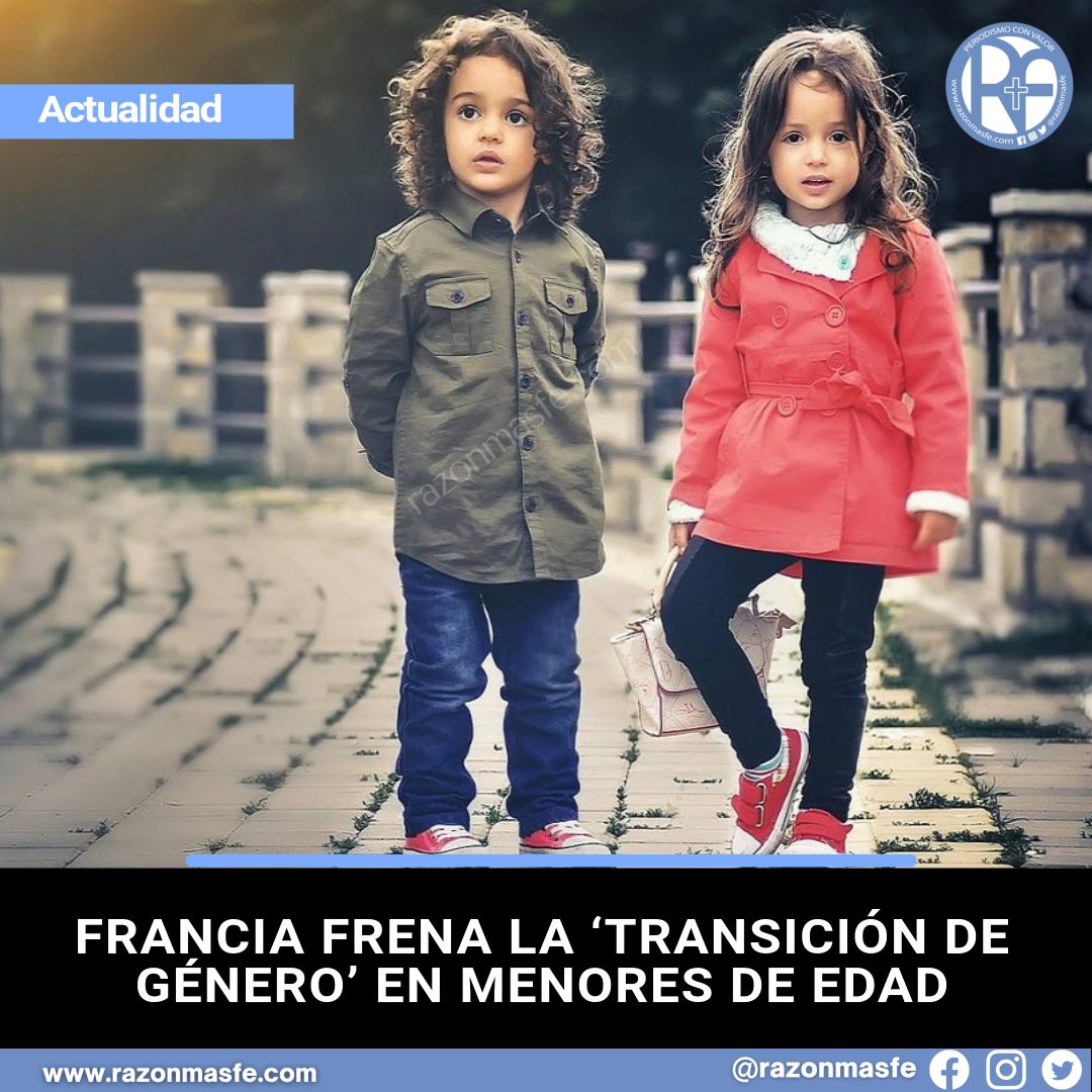 razonmasfe's tweet image. 📰La autoridad sanitaria francesa excluye a menores de sus recomendaciones sobre transición de género, en una decisión que marca un triunfo para los defensores de la protección infantil.
➕ info: razonmasfe.com/francia-frena-…