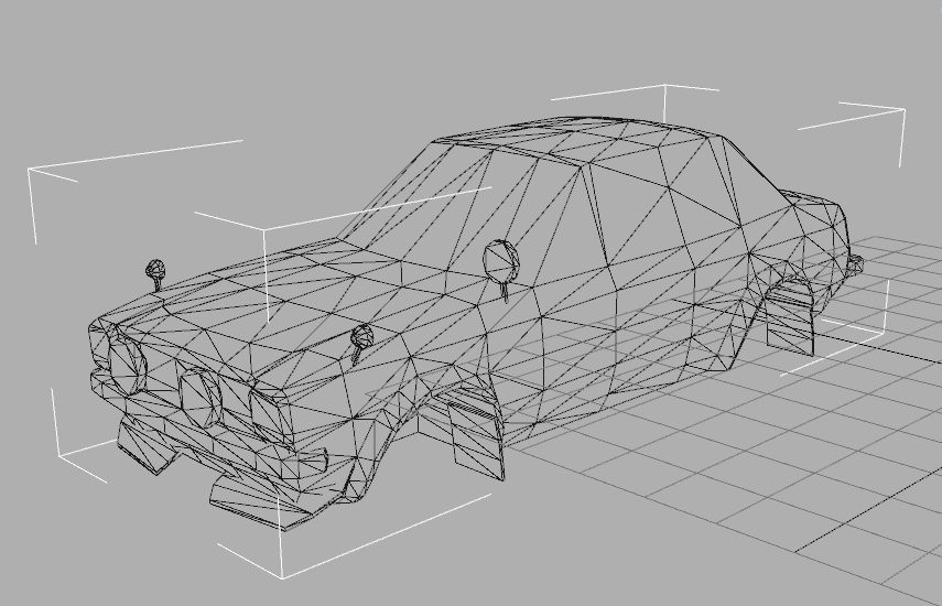 ViJuDaGD's tweet image. Yesterday I modeled another car. I&apos;m still not entirely convinced with the result, so I&apos;ll tweak it a btit. It&apos;s been difficult for me to find accurate pictures of this model from correct perpectives.